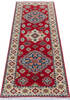 Kazak Red Runner Hand Knotted 20 X 510  Area Rug 700-137623 Thumb 1