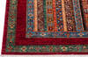 Chobi Red Hand Knotted 59 X 710  Area Rug 700-137636 Thumb 4