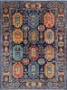 Chobi Blue Hand Knotted 511 X 710 Area Rug 700-137641 Thumb 0