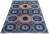 Chobi Blue Hand Knotted 40 X 511 Area Rug 700-137645 Thumb 1