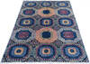 Chobi Blue Hand Knotted 40 X 511  Area Rug 700-137645 Thumb 1