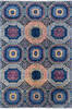 Chobi Blue Hand Knotted 40 X 511  Area Rug 700-137645 Thumb 0