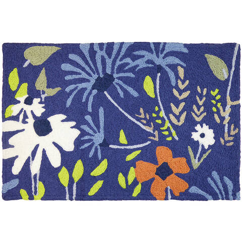 Jellybean Garden Blue 18 X 26 Area Rug JB-KR007 815-137786 Image 0