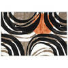 Jellybean Patterns And Stripes Brown 18 X 26 Area Rug PR-EH003B 815-137988 Thumb 0