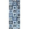 Jellybean Pattern Blue 19 X 46 Area Rug SS-MC001J 815-138091 Thumb 0