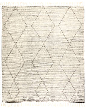 Jaipur Living Alpine White Rectangle 8x10 ft Wool Carpet 138135