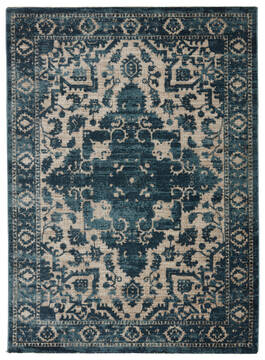 Jaipur Living Brienne Blue Rectangle 10x14 ft Polypropylene and Polyester Carpet 138246