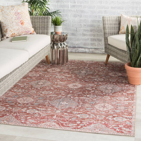 Jaipur Living Chateau Red 20 X 30 Area Rug RUG146192 803-138430 Image 4