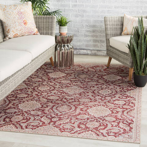 Jaipur Living Chateau Red 20 X 30 Area Rug RUG146196 803-138434 Image 4