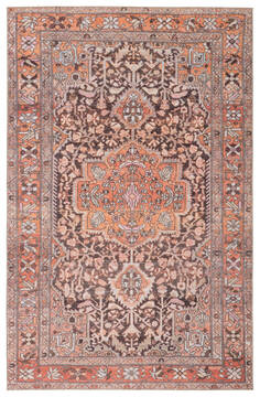 Jaipur Living Chateau Orange Rectangle 2x3 ft Polyester Carpet 138446