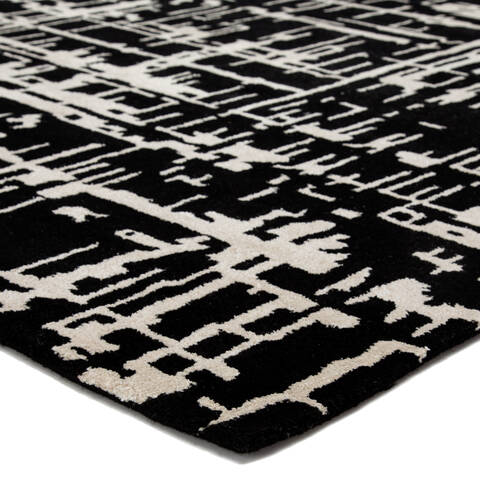 Jaipur Living Clayton Black 20 X 30 Area Rug RUG143935 803-138510 Image 1