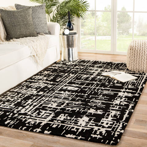 Jaipur Living Clayton Black 20 X 30 Area Rug RUG143935 803-138510 Image 4