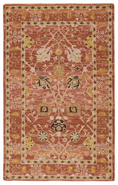 Jaipur Living Cardamom Purple Rectangle 5x8 ft Wool Carpet 138563