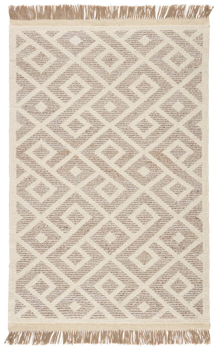 Jaipur Living Citadel White 90 X 120 Area Rug RUG146096 803-138600 Image 0