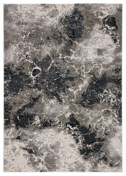 Jaipur Living Catalyst Black Rectangle 5x8 ft Polypropylene and Polyester Carpet 138602