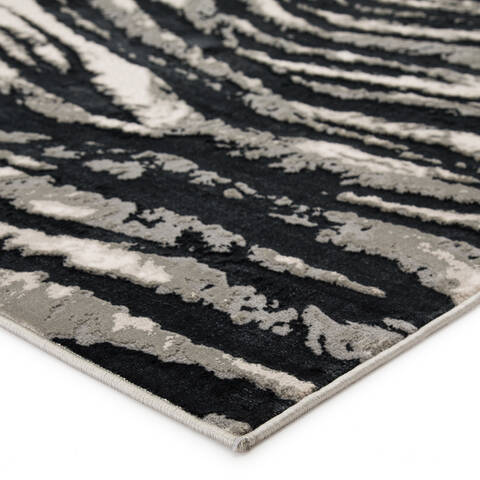 Jaipur Living Catalyst Black 96 X 130 Area Rug RUG146379 803-138630 Image 1
