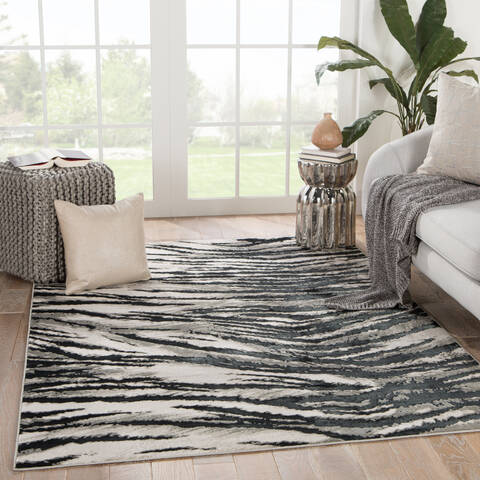 Jaipur Living Catalyst Black 96 X 130 Area Rug RUG146379 803-138630 Image 4