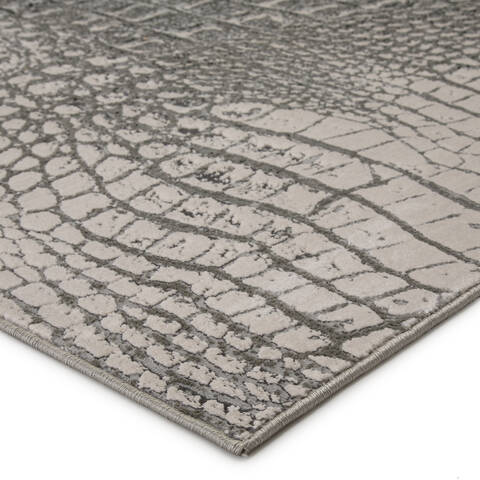 Jaipur Living Catalyst Grey 710 X 106 Area Rug RUG145436 803-138656 Image 1