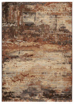 Jaipur Living Dash Brown Rectangle 9x12 ft Polypropylene Carpet 138685