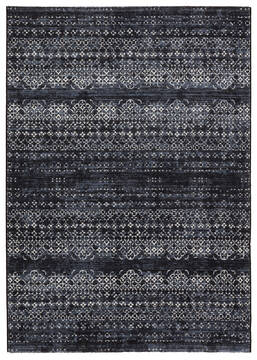 Jaipur Living Dash Blue Rectangle 2x3 ft Polypropylene Carpet 138687