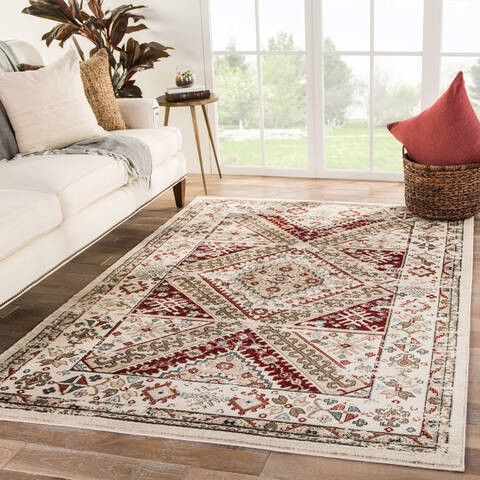 Jaipur Living Elysian White 92 X 131 Area Rug RUG144128 803-138732 Image 4