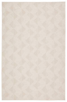 Jaipur Living Fresno White Rectangle 4x6 ft Polypropylene and Polyester Carpet 138805