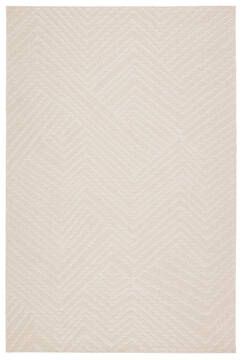 Jaipur Living Fresno White Rectangle 2x4 ft Polypropylene and Polyester Carpet 138814