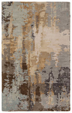 Jaipur Living Genesis Grey Rectangle 9x13 ft Wool and Viscose Carpet 138912