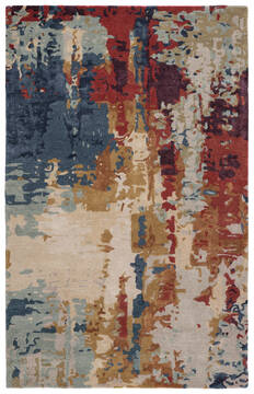 Jaipur Living Genesis Multicolor Rectangle 2x3 ft Wool and Viscose Carpet 138913