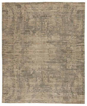 Jaipur Living Genevieve Grey Rectangle 5x8 ft Wool and Viscose Carpet 138941