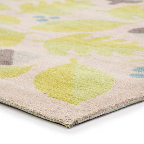 Jaipur Living Iconic By Petit Collage White 20 X 30 Area Rug RUG128511 803-138954 Image 1