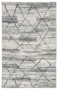 Jaipur Living Kasbah Grey Rectangle 8x10 ft Polyester Carpet 138991