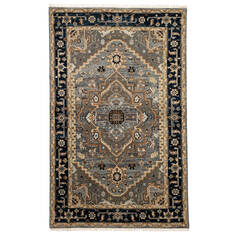 Jaipur Living Liberty Grey Rectangle 12x15 ft Wool Carpet 139028