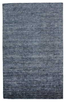 Jaipur Living Linnet Blue Rectangle 5x8 ft Rayon and Cotton Carpet 139039