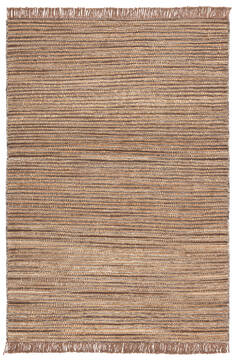 Jaipur Living Mosaic Brown Rectangle 5x8 ft Jute Carpet 139085