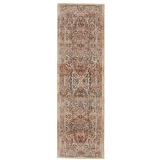 Jaipur Living Myriad Red Runner 6 to 9 ft Polypropylene and Polyester Carpet 139131