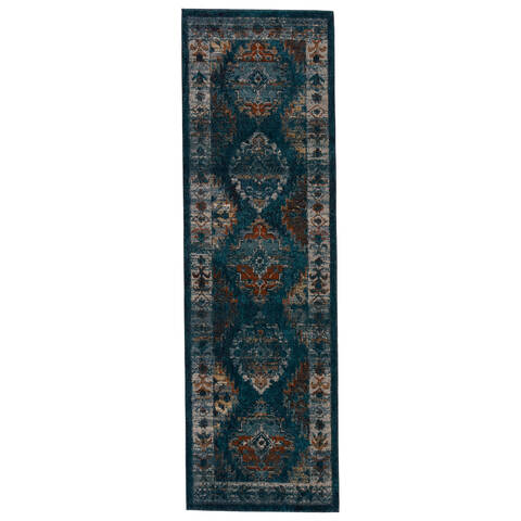 Jaipur Living Myriad Blue Runner 26 X 80 Area Rug RUG146860 803-139151 Image 0