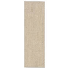 Jaipur Living Naturals Sanibel Beige Runner 6 to 9 ft Sisal Carpet 139157