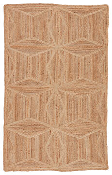Jaipur Living Naturals Tobago Beige Rectangle 12x15 ft Jute Carpet 139161