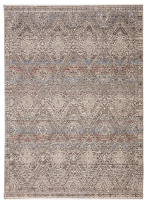 Jaipur Living Portia Grey Rectangle 9x12 ft Polypropylene and Polyester