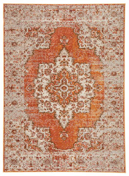Jaipur Living Peridot Orange Rectangle 9x12 ft Polypropylene Carpet 139303