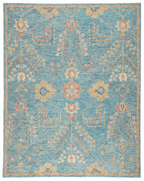 Jaipur Living Province Green Rectangle 5x8 ft Wool Carpet 139308