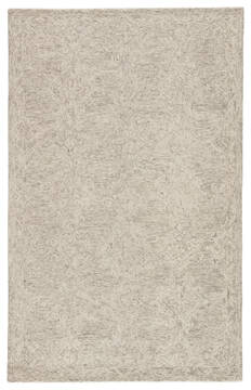 Jaipur Living Province Grey Rectangle 5x8 ft Wool Carpet 139317