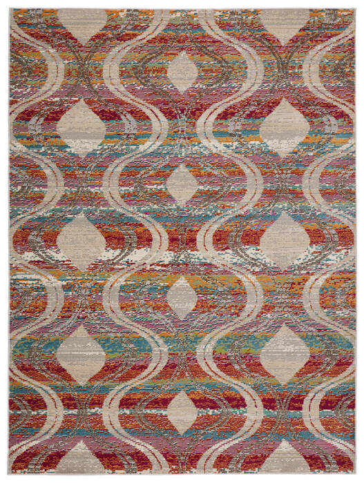 Jaipur Living Rhythmik By Nikki Chu Red 53 X 76 Area Rug RUG145993 803-139367 Image 0
