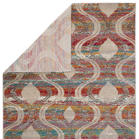 Jaipur Living Rhythmik By Nikki Chu Red Runner 26 X 80 Area Rug RUG145996 803-139370 Image 2