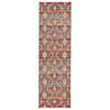 Jaipur Living Rhythmik By Nikki Chu Red Runner 26 X 80 Area Rug RUG145996 803-139370 Thumb 0