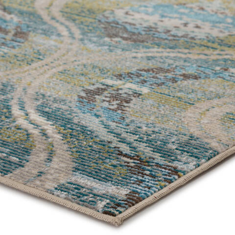 Jaipur Living Rhythmik By Nikki Chu Blue 40 X 58 Area Rug RUG145997 803-139371 Image 1