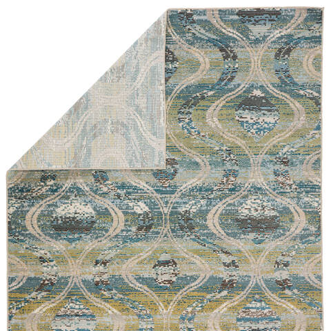 Jaipur Living Rhythmik By Nikki Chu Blue 40 X 58 Area Rug RUG145997 803-139371 Image 2