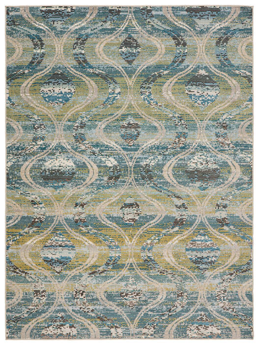 Jaipur Living Rhythmik By Nikki Chu Blue 40 X 58 Area Rug RUG145997 803-139371 Image 0