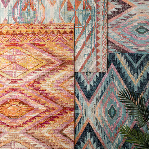 Jaipur Living Rhythmik By Nikki Chu Orange 53 X 76 Area Rug RUG146013 803-139387 Image 5